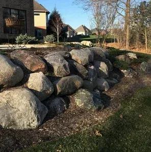 landscape retaining wall west bloomfield mi