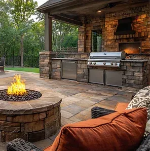 outdoor kitchen installation solutions in west bloomfield mi