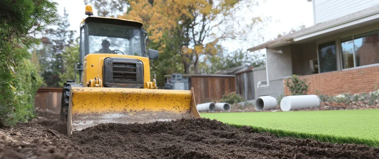 proper yard grading west bloomfield mi