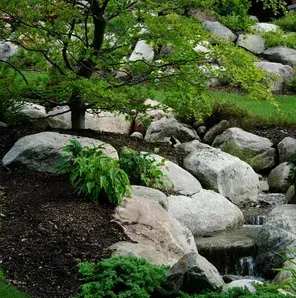 river rock installation in west bloomfield mi