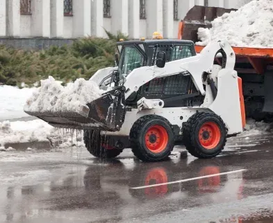snow and ice management services in troy mi