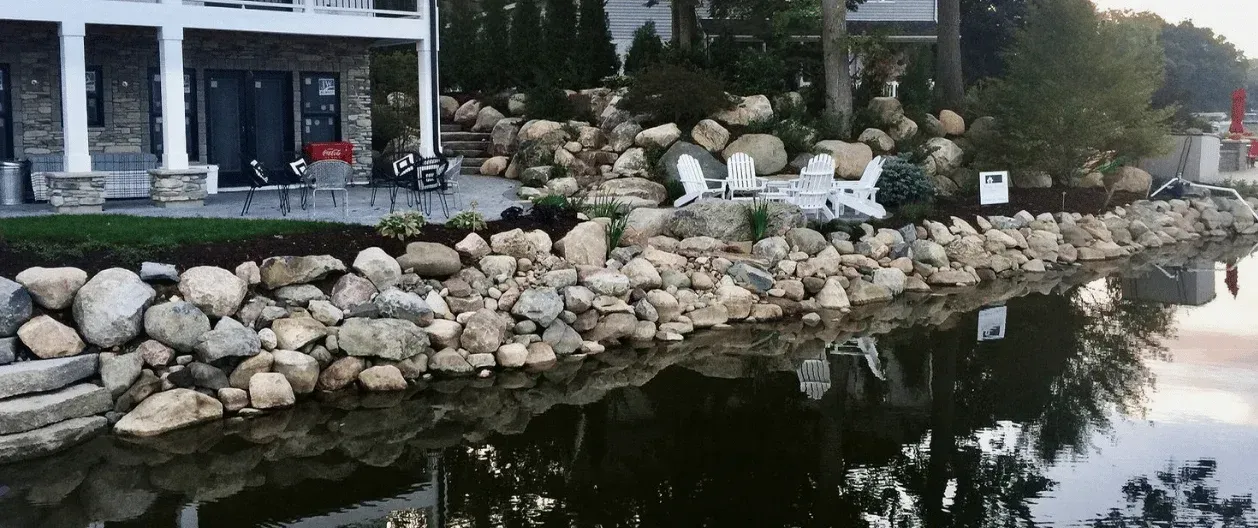 waterfront property seawall west bloomfield mi