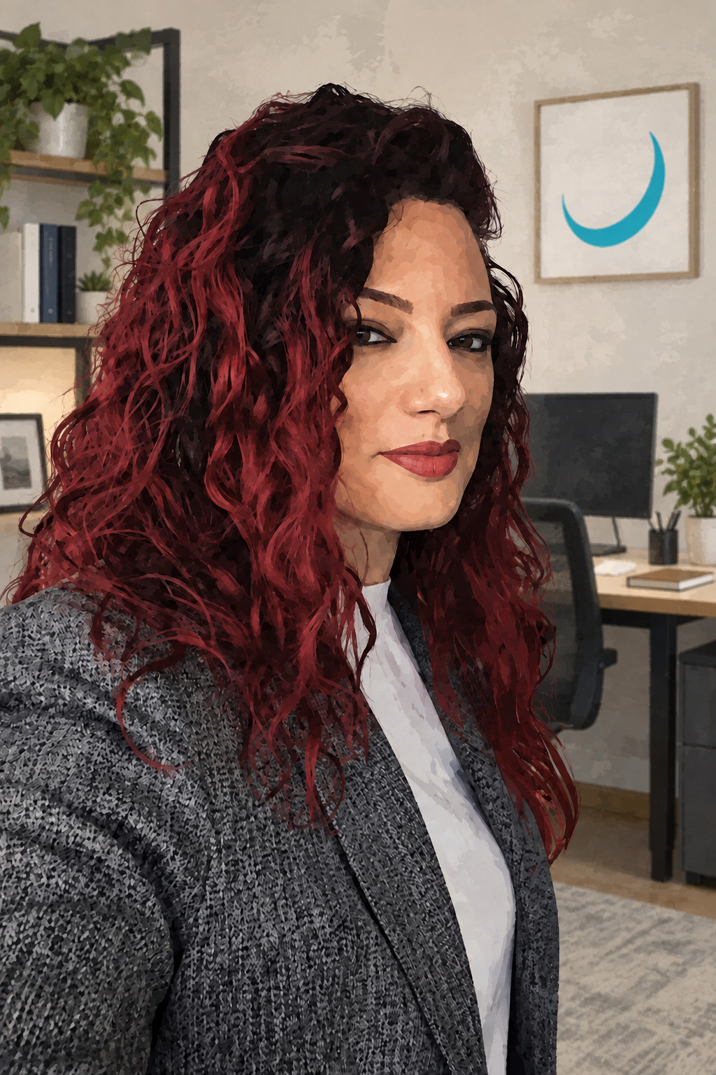 Ritratto di Evelyn Venuto, CEO di Connessioni Sociali.