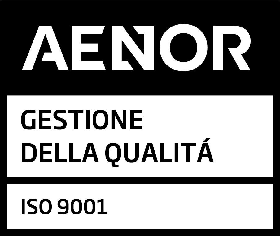LOGO AENOR attestazione qualità ISO9001