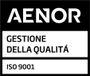 LOGO AENOR attestazione qualità ISO9001