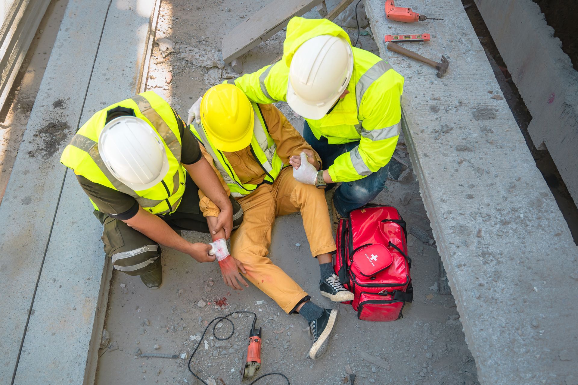 Injured on job site