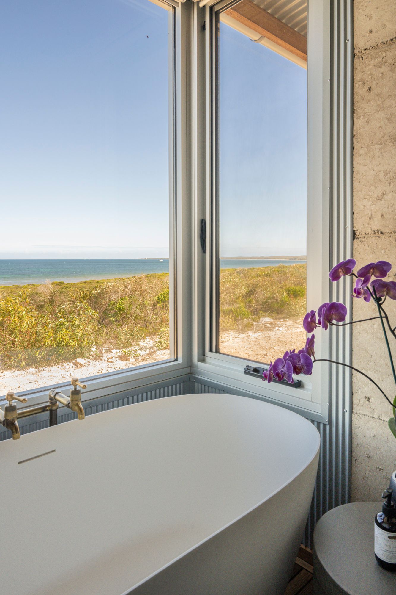 Immerse yourself and take in the scene in our stylish Bath