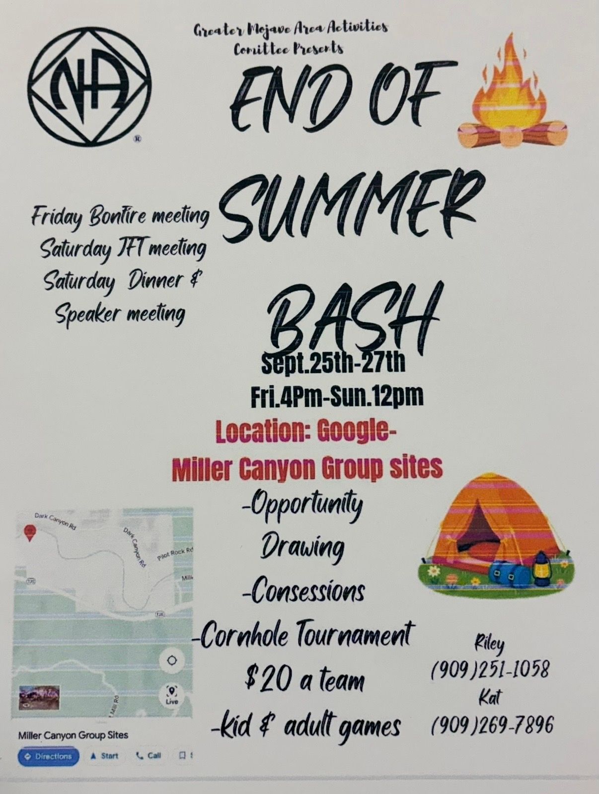 NA End Of Summer Bash