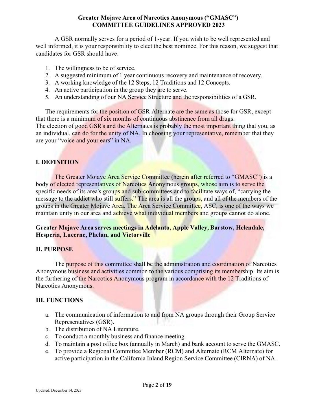 ASC Guidelines