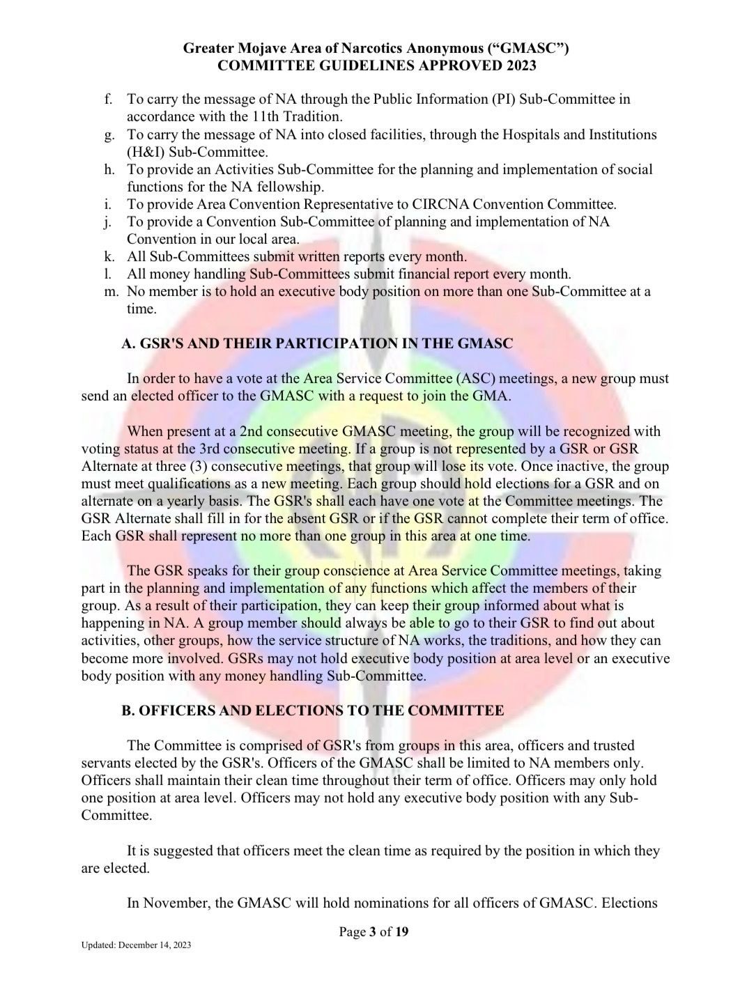 ASC Guidelines