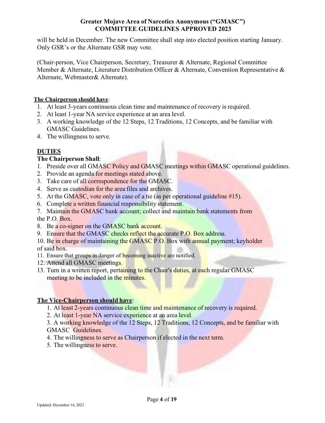 ASC Guidelines