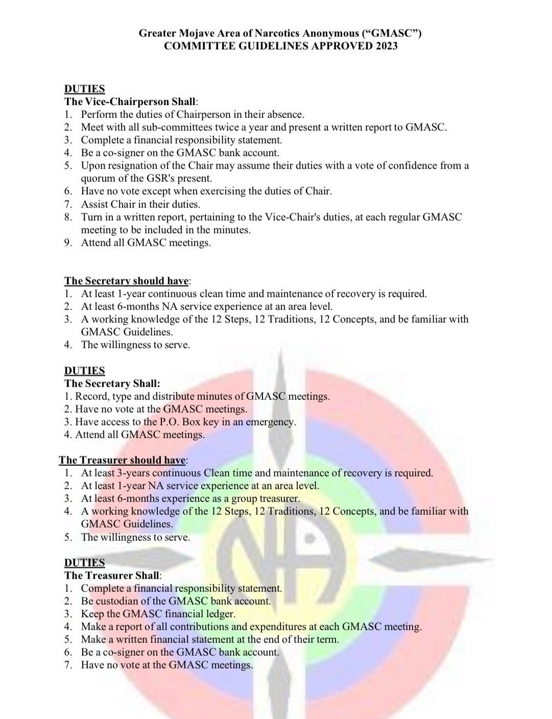 ASC Guidelines