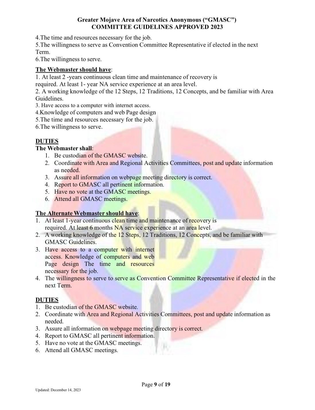 ASC Guidelines