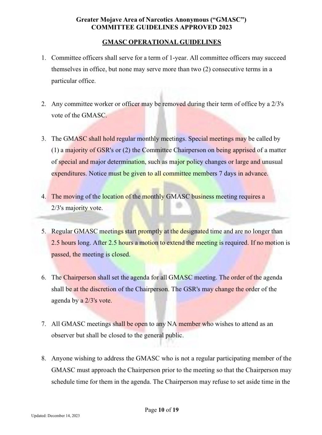 ASC Guidelines