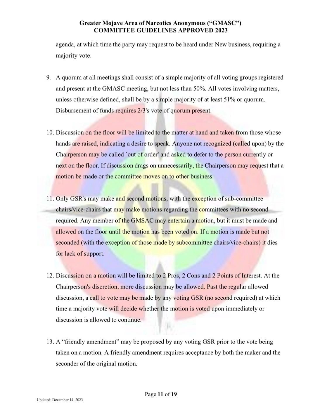 ASC Guidelines