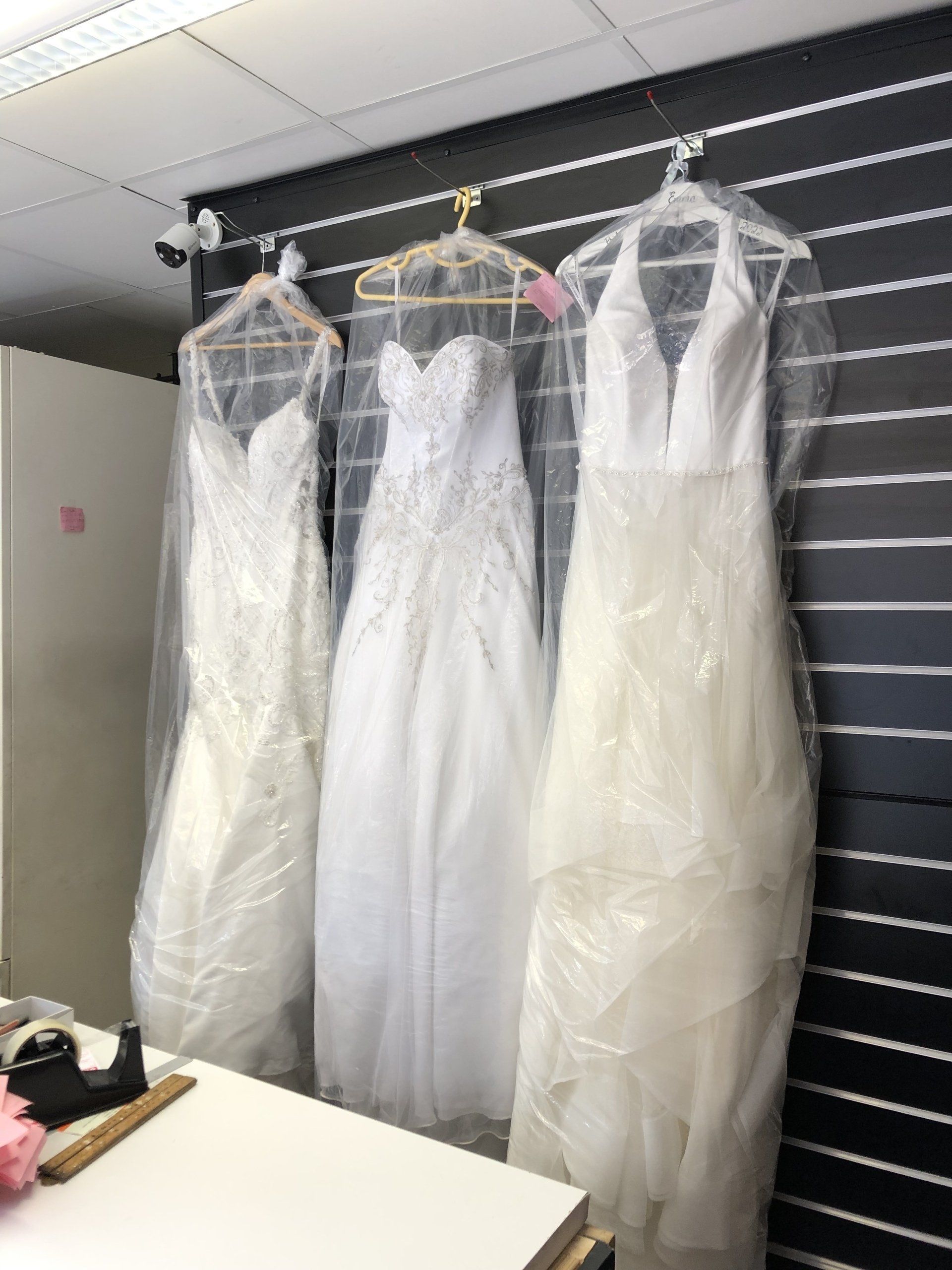 wedding dress cleaning