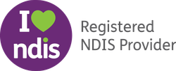 Registered NDIS Provider logo