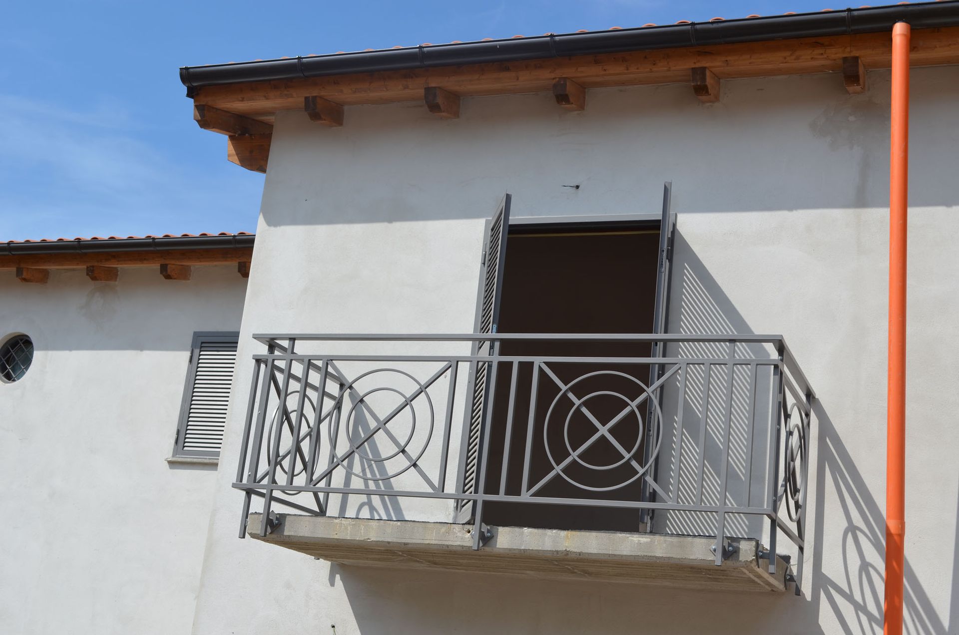 balcone in metallo