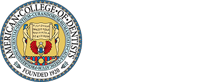 The logo for the american college of dentists was founded in 1928