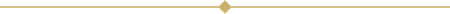 Thin gold horizontal decorative divider with a centered diamond accent