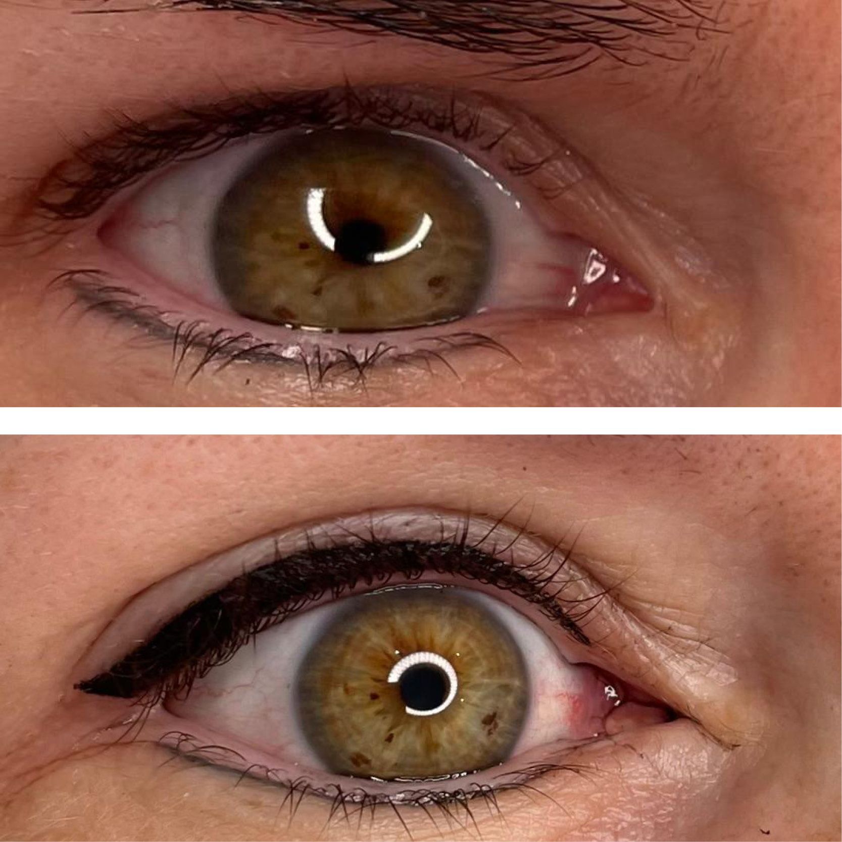 Lidstrich & Wimpernkranzverdichtung