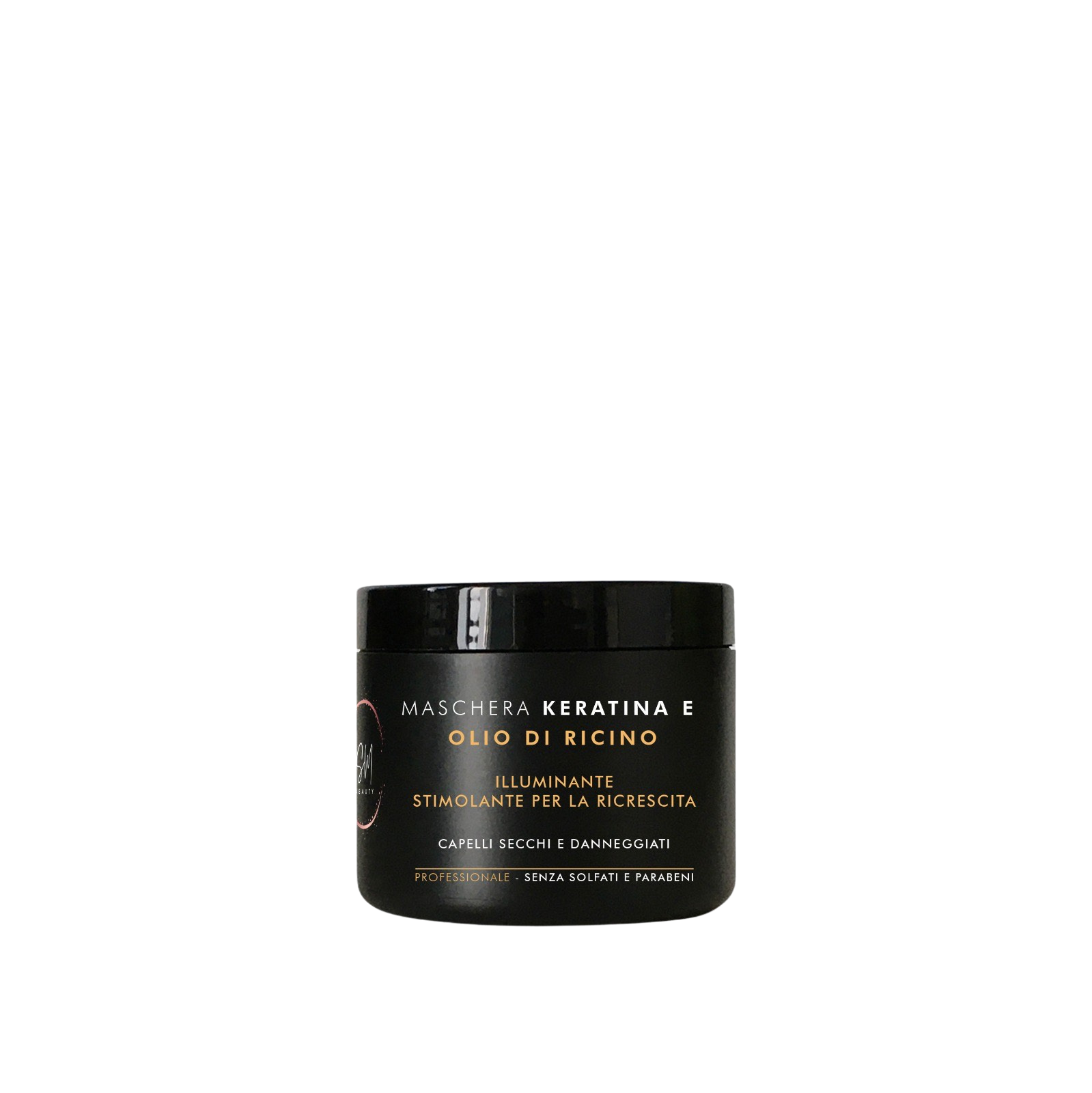 Maschera Illuminante Keratina ed Olio di Ricino 500 ml