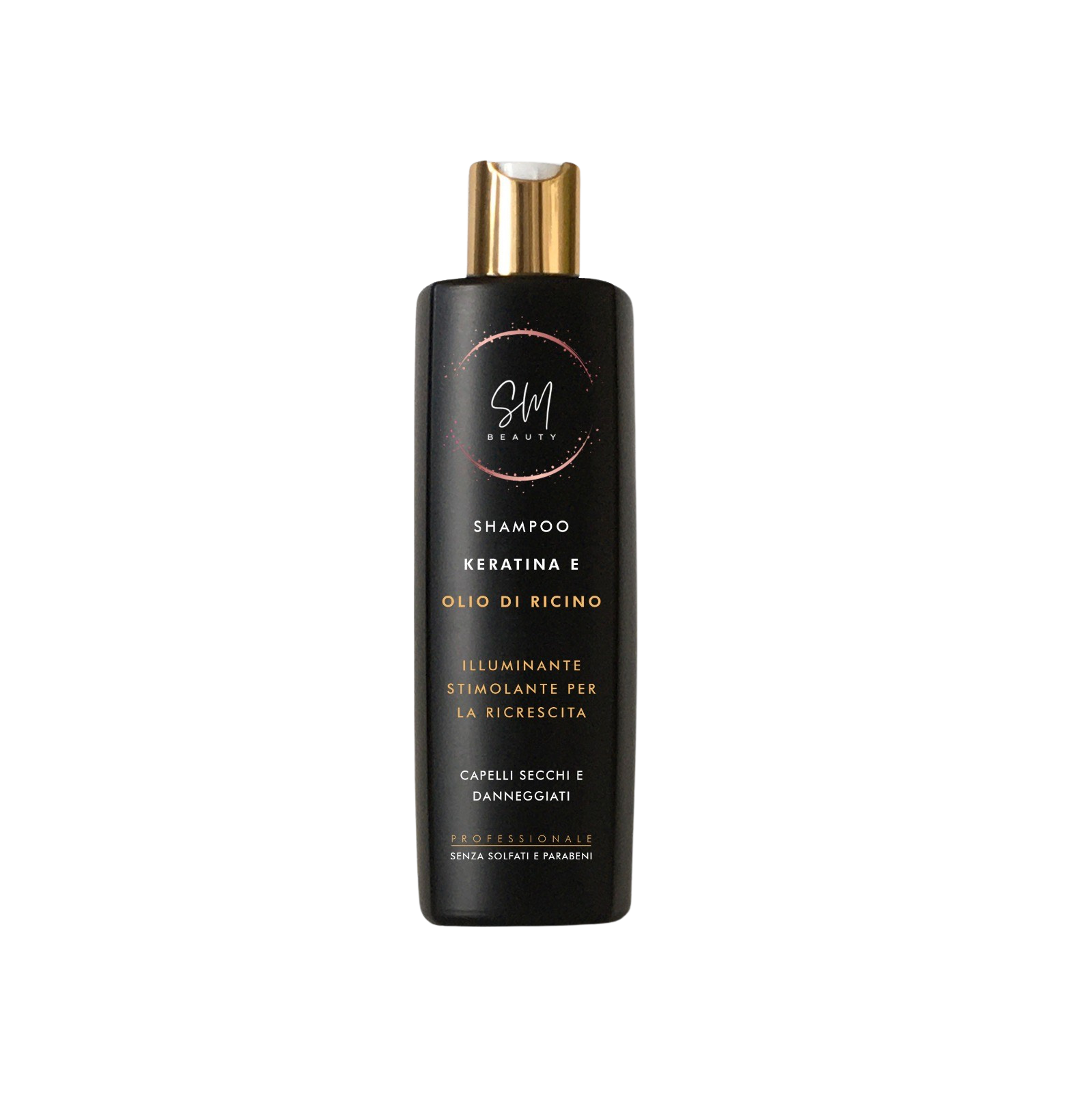Shampoo Illuminante Keratina ed Olio di Ricino 500 ml