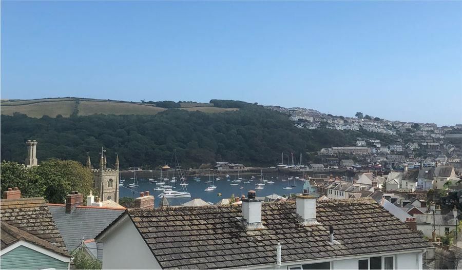 The view from the main bedroom