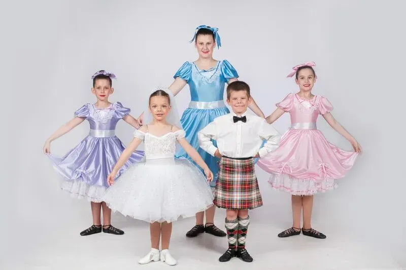 A Group Of Young Dancers Are Standing Next To Each Other Holding Hands — International Dance Affair In North Mackay, QLD