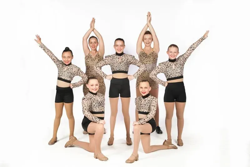 A Group Of Young Girls Are Posing For A Picture — International Dance Affair In North Mackay, QLD