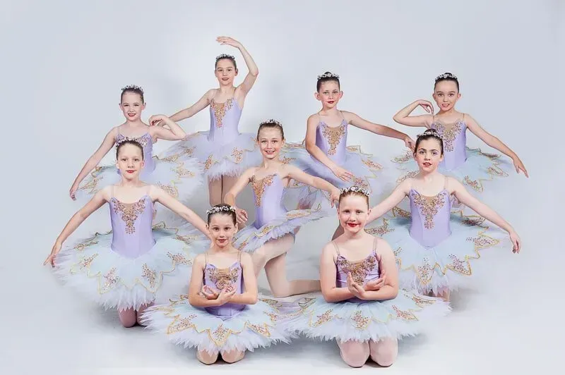 A Group Of Young Ballerinas Are Posing For A Picture — International Dance Affair In North Mackay, QLD