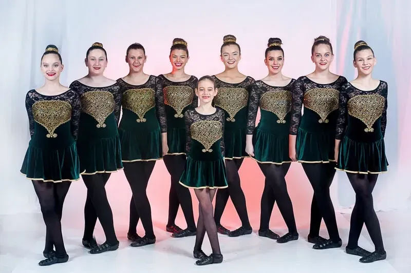 A Group Of Young Girls Are Posing For A Picture — International Dance Affair In North Mackay, QLD