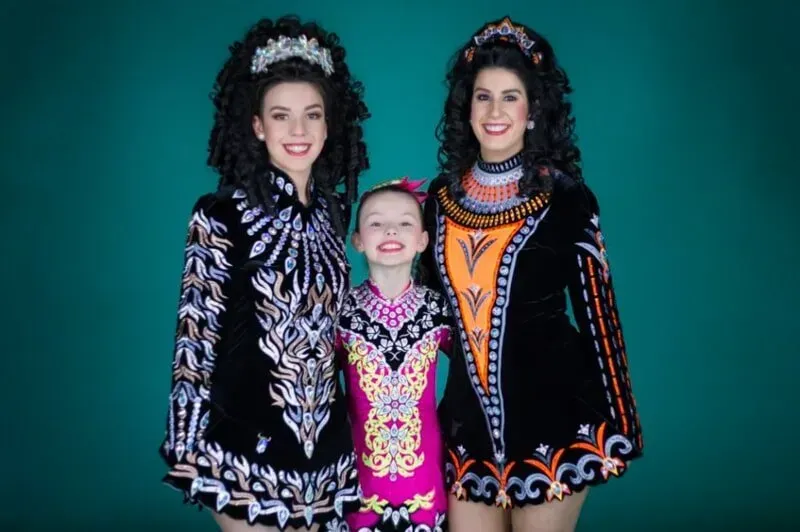 Two Women And A Little Girl Are Posing For A Picture — International Dance Affair In North Mackay, QLD