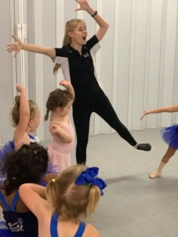 A Group Of Young Girls Are Dancing In A Dance Studio — International Dance Affair In North Mackay, QLD