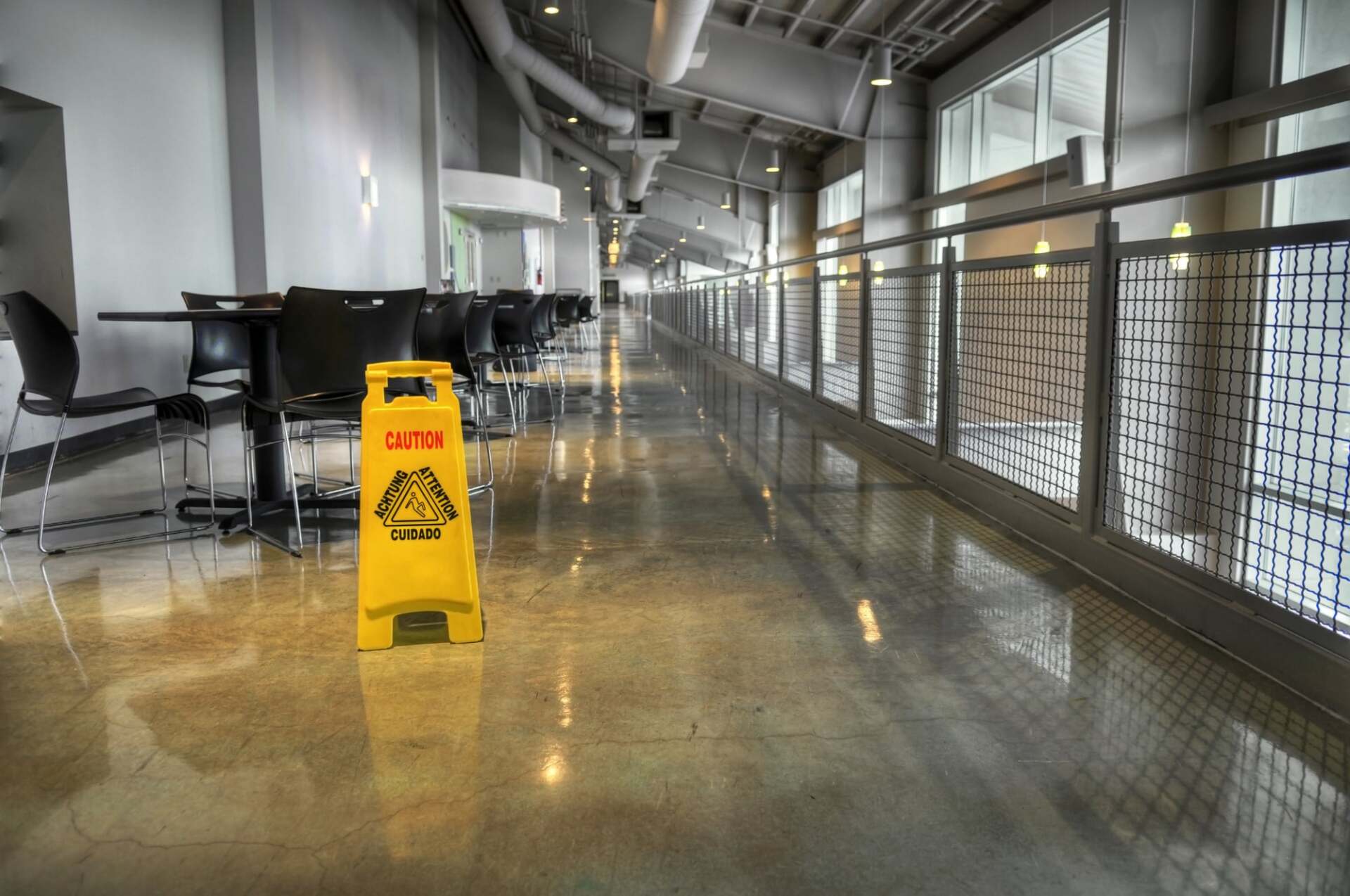 Wet Floor Sign — Milledgeville, GA — Brian G. Combs Attorney At Law Wet Floor Sign — Milledgeville, GA — Brian G. Combs Attorney At Law