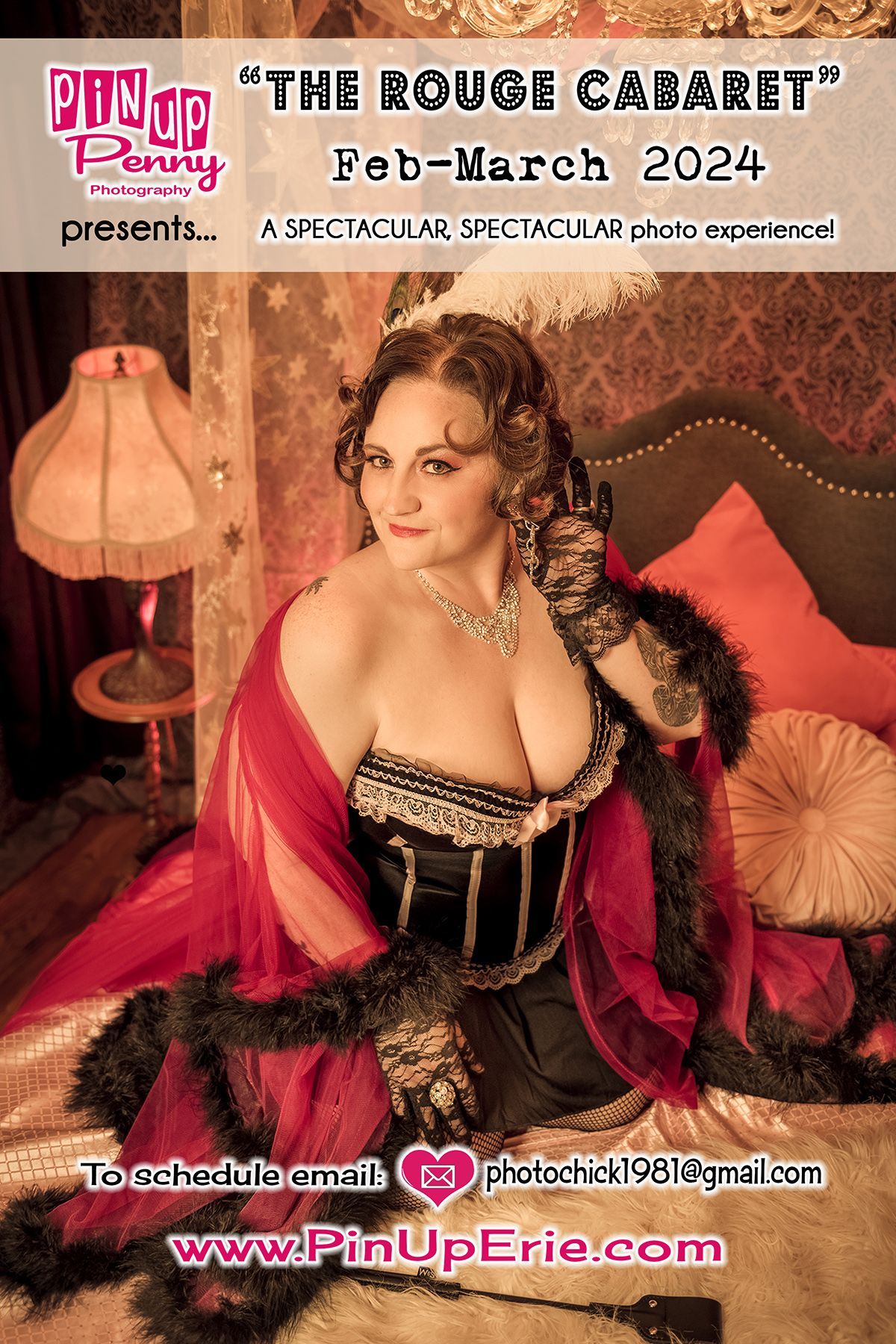 Moulin Rouge Themed Photo Experiences by Pin Up Penny Photography