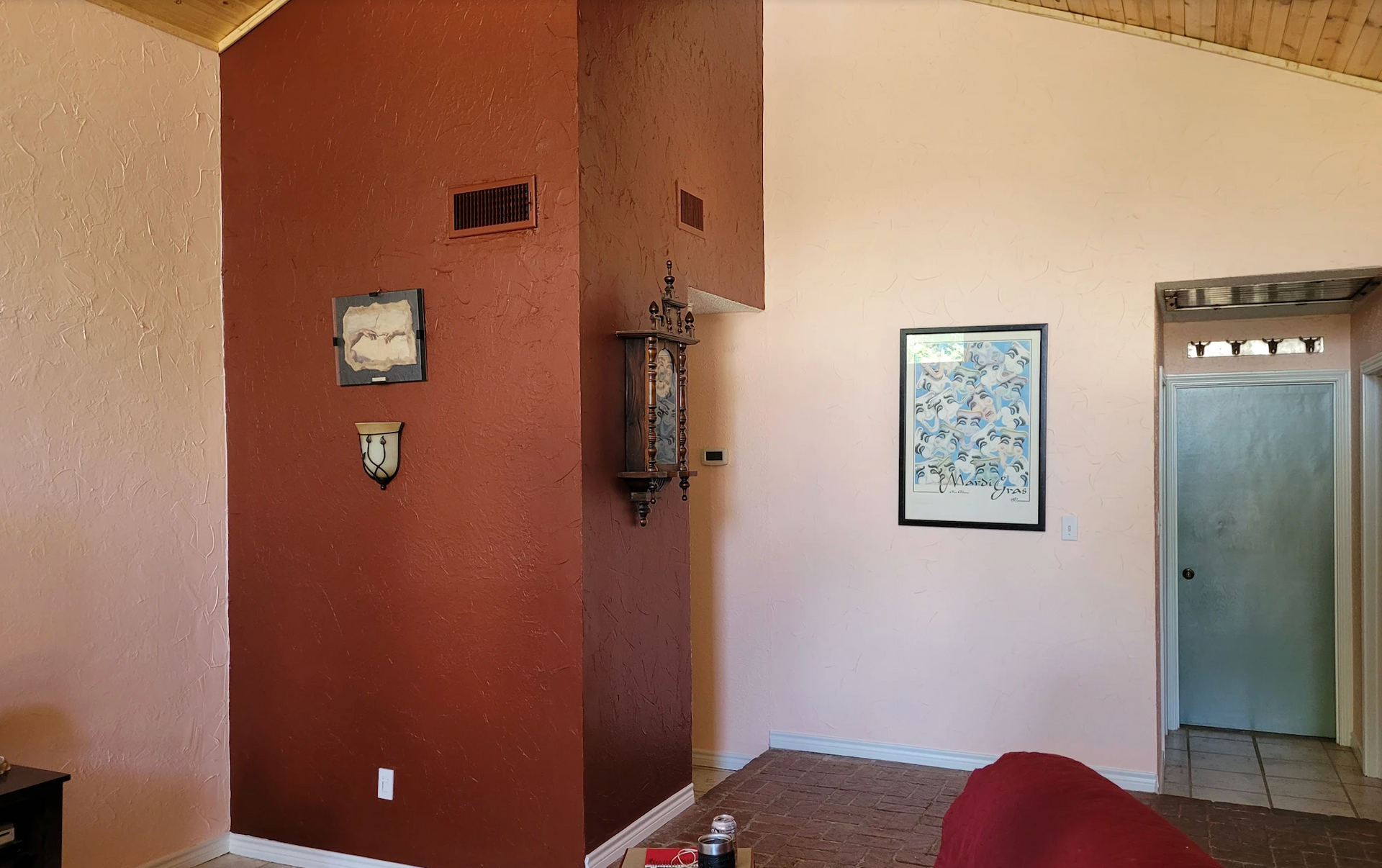 Drywall repair and interior painting project in Plano TX