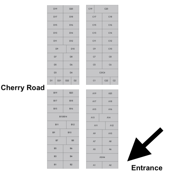 Cherry Road Site Map