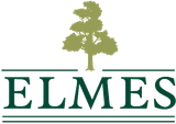 Green &ldquo;ELMES&rdquo; wordmark with a tree icon above it on a white background