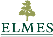 Green &ldquo;ELMES&rdquo; wordmark with a tree icon above it on a white background