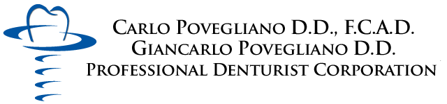Carlo povegliano professional denturist corporation LOGO