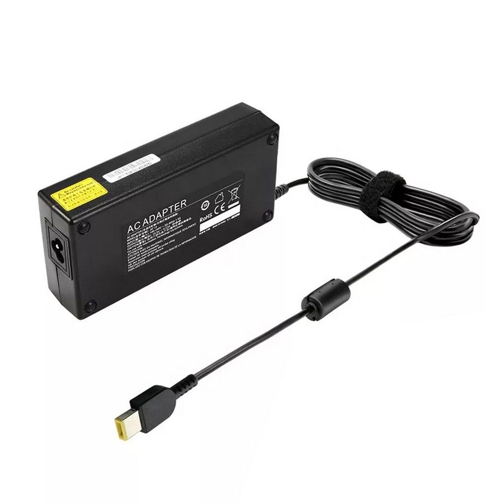 170W adapter voor Lenovo ThinkPad P1 G7 P1 G3 P1 G5 P52s P52 P51 P50s (20V 8,5A rechthoek) bulk ADL170NLC3A 4X20E50578
