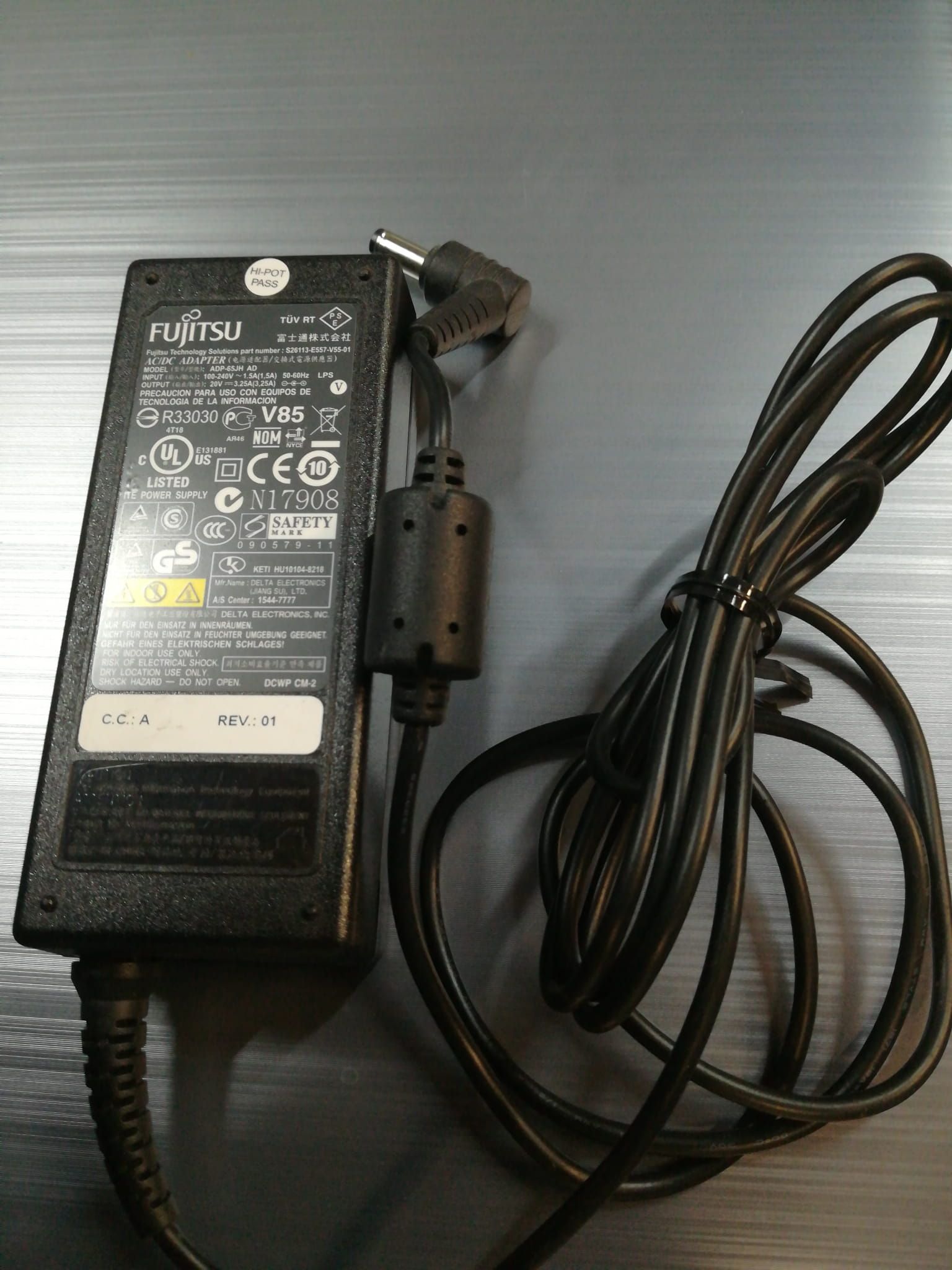 Originele Fujitsu Siemens oplader 20V 3.25A