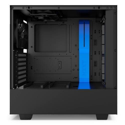 NZXT H500 computerbehuizing Midi-Toren Zwart, Blauw