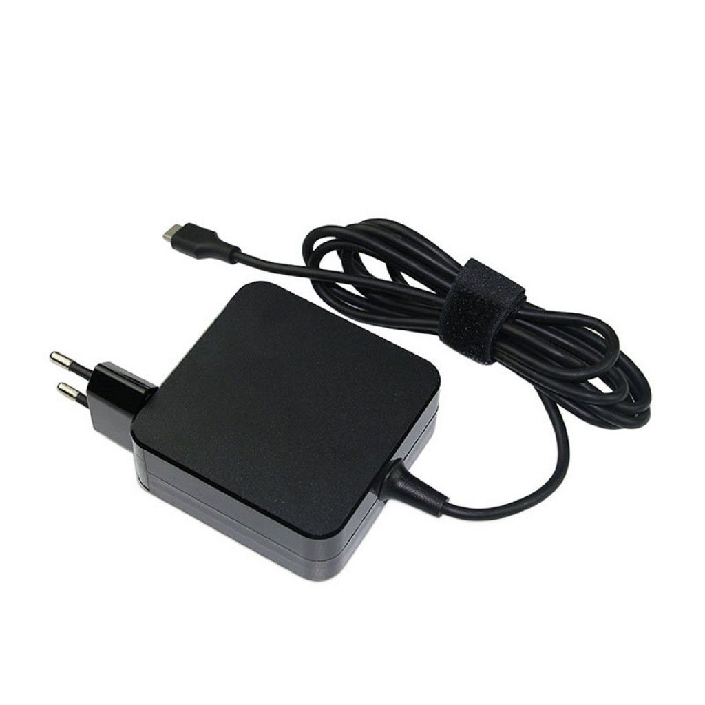 Universele Laptop USB-C OPLADER EU Wall Charger Black Automatic