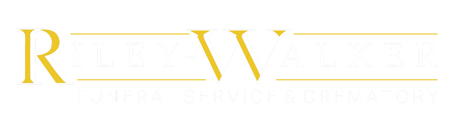 Riley-Walker Funeral Service & Crematory logo in white text