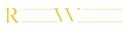 Riley-Walker Funeral Service & Crematory  logo in white text
