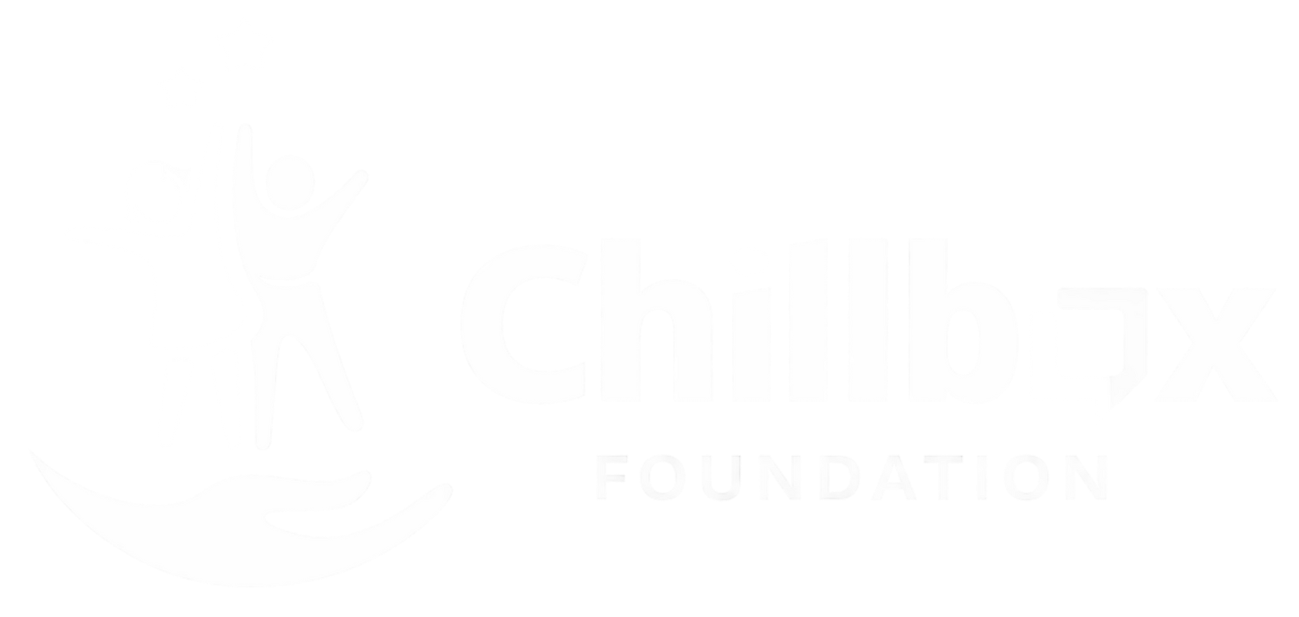 Faint white logo with the words &ldquo;FOUNDATION&rdquo; on a white background