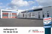 Et billede af en bosch servicebutik i aalborg