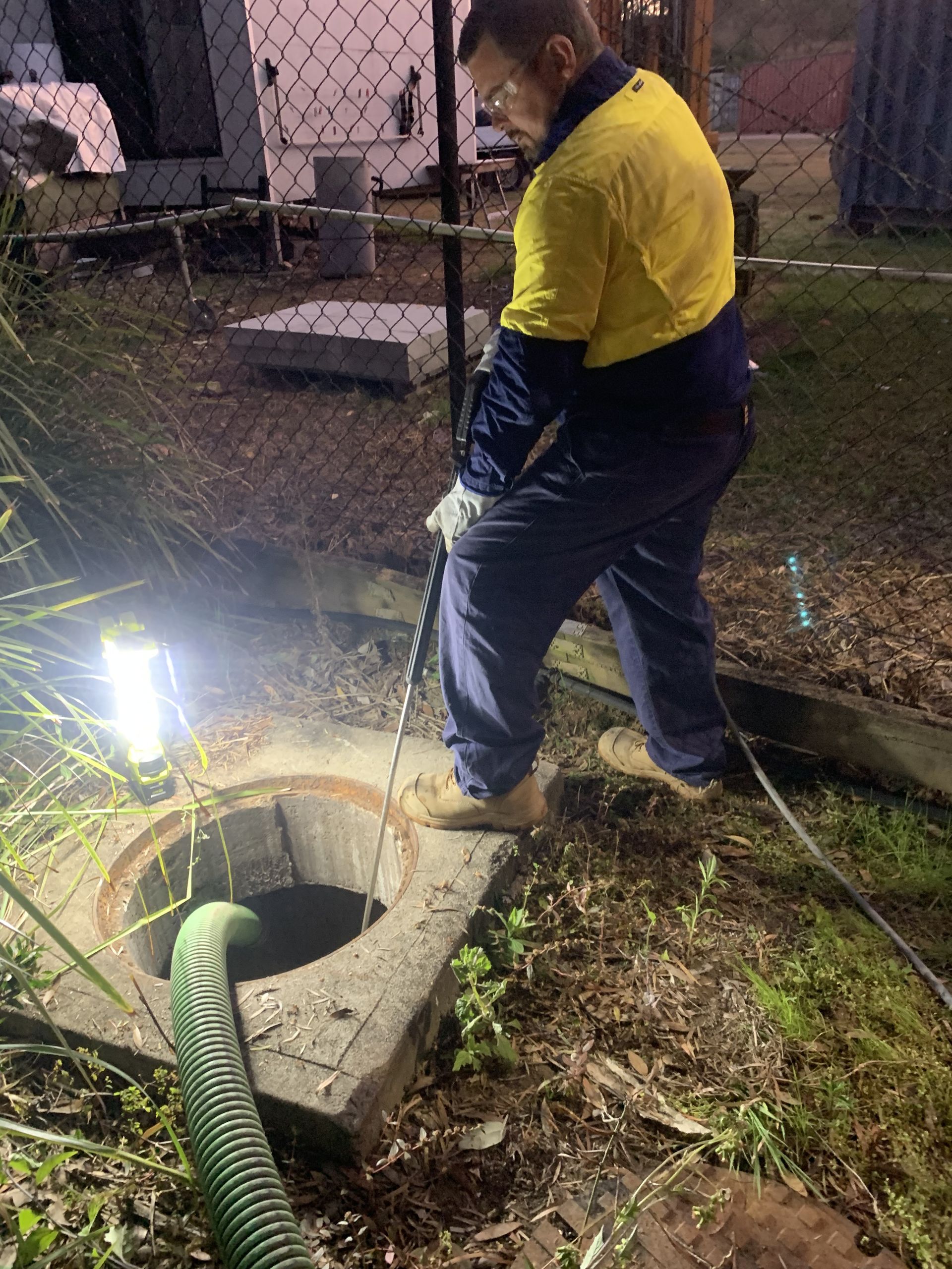Hydraulic Drilling Machine — Waste Disposal in Murwillumbah, NSW